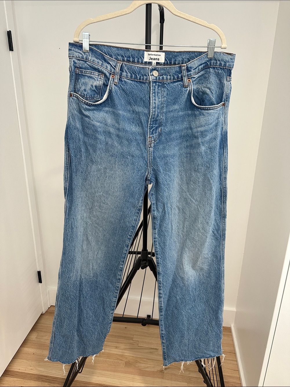 REFORMATION Val jeans size 31 in Colorado wash